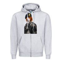Heather Grey Pet Portraits, Custom Pet Portraits, Renaissance Pet Portraits, Custom Zipper Hoodie - RanaPortraitStore