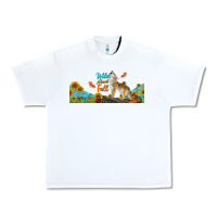 White Wild About Fall Coyote Urban Heavy Tee - LillyAllenDesigns