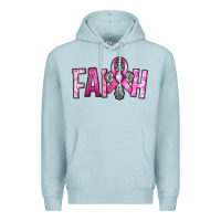 Blue Mist horseshoe with roses and cross Premium Hoodie - RanaPortraitStore
