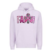 Lilac horseshoe with roses and cross Premium Hoodie - RanaPortraitStore