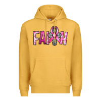 Mustard horseshoe with roses and cross Premium Hoodie - RanaPortraitStore