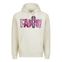 Oatmeal Heather horseshoe with roses and cross Premium Hoodie - RanaPortraitStore