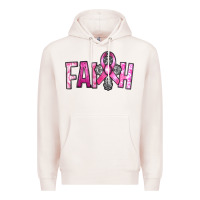 Pale Pink horseshoe with roses and cross Premium Hoodie - RanaPortraitStore