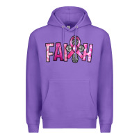 Purple horseshoe with roses and cross Premium Hoodie - RanaPortraitStore