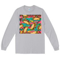 Moon Dust mexican taco paper glitter leopard wooden Long Sleeve Tee - Artiststas