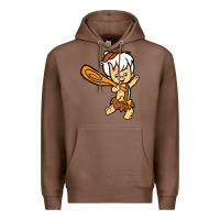 Chestnut bamm bamm Premium Hoodie - DesigneFamous