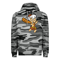 Slate Camo bamm bamm Premium Hoodie - DesigneFamous