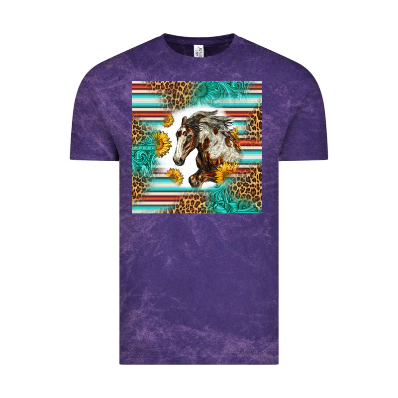 Western Mustang Horse Vintage Tee by LillyAllenDesigns | Teevron