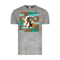 Cloud Rock western mustang horse Vintage Tee - LillyAllenDesigns