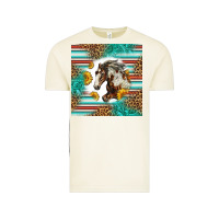 Vintage Arctic western mustang horse Vintage Tee - LillyAllenDesigns