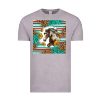 Vintage Zinc western mustang horse Vintage Tee - LillyAllenDesigns