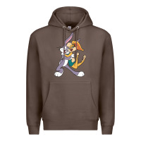 Coffee bugs bunny and lola bunny Premium Hoodie - DesigneFamous
