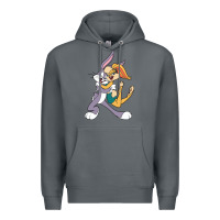 Rock bugs bunny and lola bunny Premium Hoodie - DesigneFamous