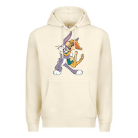 Sandshell bugs bunny and lola bunny Premium Hoodie - DesigneFamous