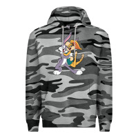 Slate Camo bugs bunny and lola bunny Premium Hoodie - DesigneFamous