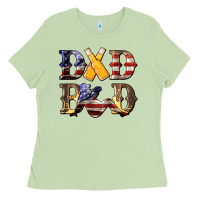 Matcha American Dad Bod Ladies Tee - LillyAllenDesigns