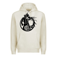 Oatmeal Heather goku super saiyan ultra dragon Premium Hoodie - DesigneFamous