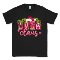 Black Pink Christmas Mama Claus Classic Tee - FaDigitalArtStudio