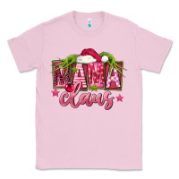 Bubblegum Pink Pink Christmas Mama Claus Classic Tee - FaDigitalArtStudio