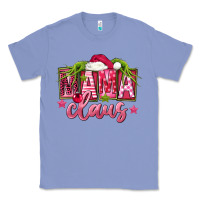 Colony Blue Pink Christmas Mama Claus Classic Tee - FaDigitalArtStudio