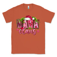 Copper Pink Christmas Mama Claus Classic Tee - FaDigitalArtStudio
