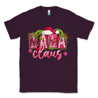 Plum Pink Christmas Mama Claus Classic Tee - FaDigitalArtStudio