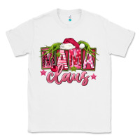 White Pink Christmas Mama Claus Classic Tee - FaDigitalArtStudio