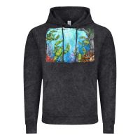 Vintage Arctic lobster background Vintage Hoodie - BarkalooDesign