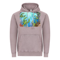 Vintage Zinc lobster background Vintage Hoodie - BarkalooDesign