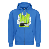 True Royal border collie engineer Zipper Hoodie - RanaPortraitStore