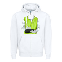 White border collie engineer Zipper Hoodie - RanaPortraitStore