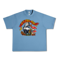 Pebble Blue It's Fall Y'all Skunk Urban Heavy Tee - LillyAllenDesigns