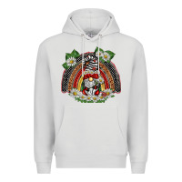 Dove Grey ladybuy gnomies rainbow Premium Hoodie - BarkalooDesign