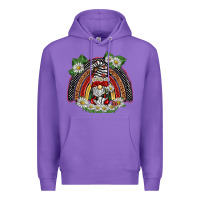 Purple ladybuy gnomies rainbow Premium Hoodie - BarkalooDesign