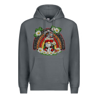 Rock ladybuy gnomies rainbow Premium Hoodie - BarkalooDesign