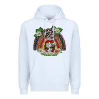 White ladybuy gnomies rainbow Premium Hoodie - BarkalooDesign