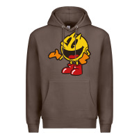 Coffee pacman Premium Hoodie - DesigneFamous