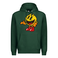 Sports Green pacman Premium Hoodie - DesigneFamous