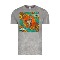 Cloud Rock western percheron horse Vintage Tee - LillyAllenDesigns