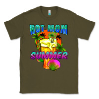 Army Green Hot mom summer Mother's Day Classic Tee - FaDigitalArtStudio