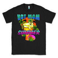 Black Hot mom summer Mother's Day Classic Tee - FaDigitalArtStudio
