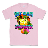Bubblegum Pink Hot mom summer Mother's Day Classic Tee - FaDigitalArtStudio