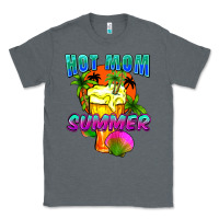 Charcoal Heather Hot mom summer Mother's Day Classic Tee - FaDigitalArtStudio