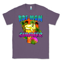 Lavender Hot mom summer Mother's Day Classic Tee - FaDigitalArtStudio