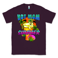 Plum Hot mom summer Mother's Day Classic Tee - FaDigitalArtStudio