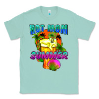 Seafoam Hot mom summer Mother's Day Classic Tee - FaDigitalArtStudio