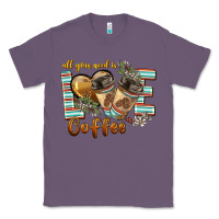 Lavender all you need is love coffee Classic Tee - BarkalooDesign