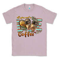 Lilac all you need is love coffee Classic Tee - BarkalooDesign