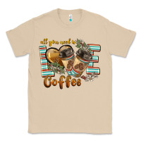 Mushroom all you need is love coffee Classic Tee - BarkalooDesign