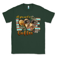 Sports Green all you need is love coffee Classic Tee - BarkalooDesign